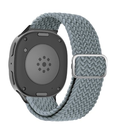 reim for Samsung Galaxy Watch 8 40mm 44mm/Watch 8 Classic 46 mm vevd nylonreim (grå)
