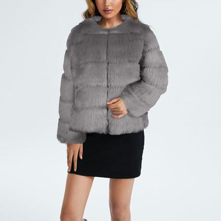 Kvinnor Enfärgad Kappa Långärmad Jacka