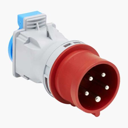 Biltema - Adapter CEE 3–1 fase 16 A