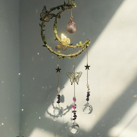 Sun Catchers Butterfly Leaves Suncatcher 1 1