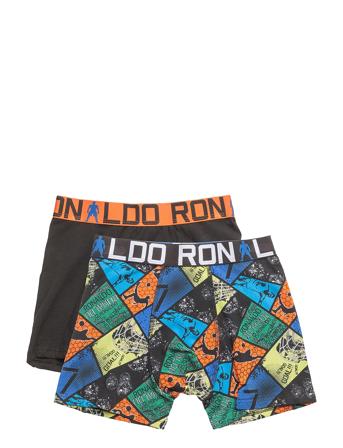 Cr7 Boys Trunk 2-Pack Night & Underwear Underwear Underpants CR7