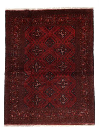 Tkany Ręcznie Afgan Khal Mohammadi Dywan 153X197 Wełniany Mały