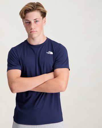 The North Face TEEN NEW 24/7 SS TEE NEW Blå T-skjorter Gutt - Kids Brand Store