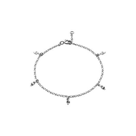 Maanesten 40550005 Bracelet Grå, Dame Armbånd, Størrelse: ONE Size