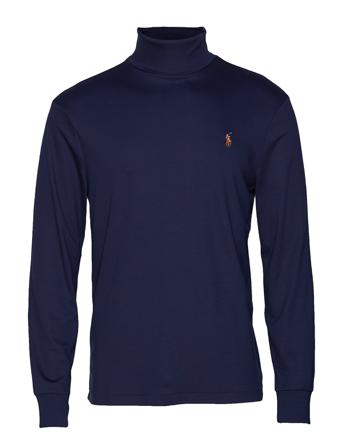 Soft Cotton Turtleneck Blue Polo Ralph Lauren
