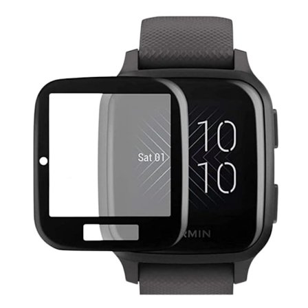 Garmin Venu Sq FullFrame 3D hærdet glas 0,26 mm 9H