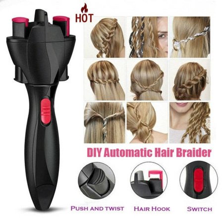 TG DIY Automatisk Elektrisk Hårfläta Styling Skönhet Mode