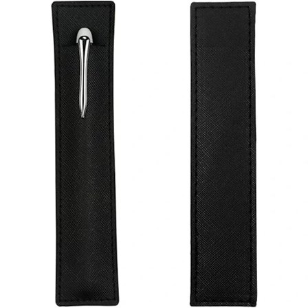 Læderpenalhus, etui til fyldepen, stylus, B