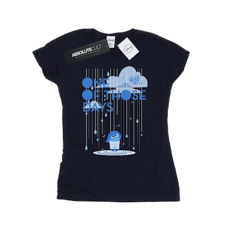 Disney Womens/Ladies Inside Out One Of Those Days Bomull T-Shir