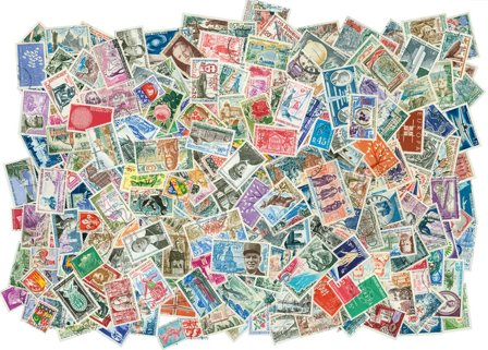 Frankrig - 1960-1970 - 250 forskellige frimærker