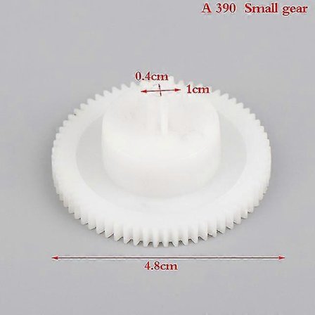 4 stk. Børne Elbil Plastgear 550 390 Gearkasse Gear Til Elektriske Børnebiler Elbil Metalgear Ny