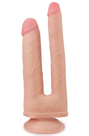 Skinlike Soft Dong 25 cm Dubbeldildo - Blushme.se