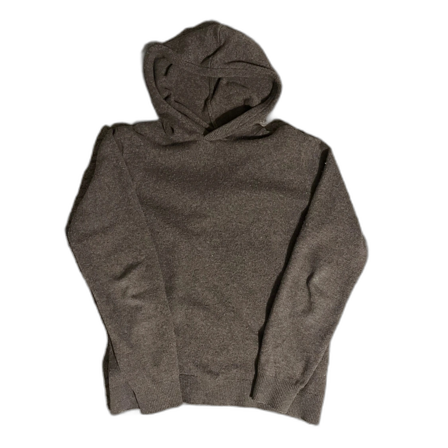 Mörkgrå hoodie i merinoull från Vailent