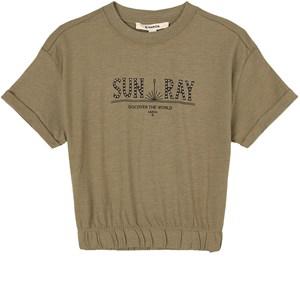 Kids - Garcia Green Army T-shirt 140/146 cm - Tops - 140/146 cm - Green - Mädchen