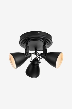 Markslöjd - Fjällbacka Tak 3L IP44 - Svart - Badrumsbelysning - Från Homeroom