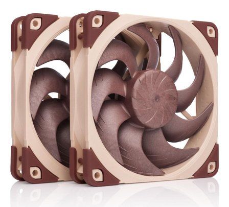 Noctua NF-A12x25 G2 PWM 2-PCS Vifte Beige
