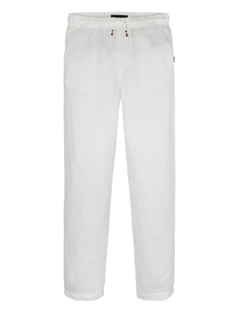 Linen Viscose Pant White Tommy Hilfiger