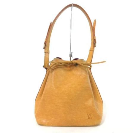 Louis Vuitton Vintage, Pre-owned Leather Shoulder Bag Geel, Dames, Maat:ONE Size