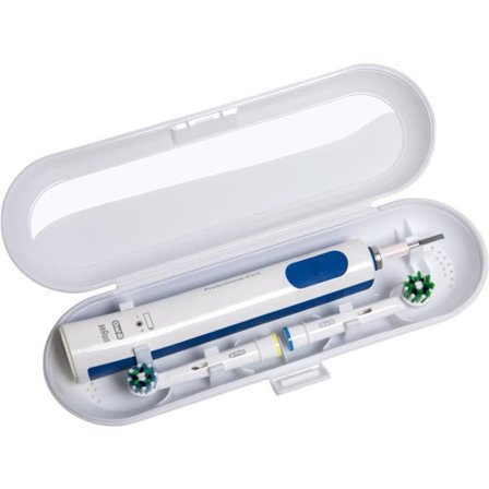 Elektrisk tandborste resefodral för Oral B & Philips Sonicare Vit