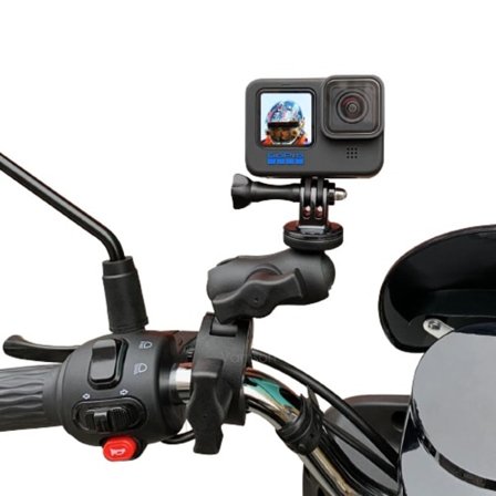 Motorcykel tilbehør holder styr spejl montering cykel beslag til DJI OSMO insta360 action kamera