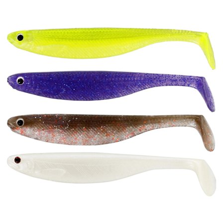 Westin Shadteez Slim 5cm, 1g (4-pack) - Dark Water Mix 14