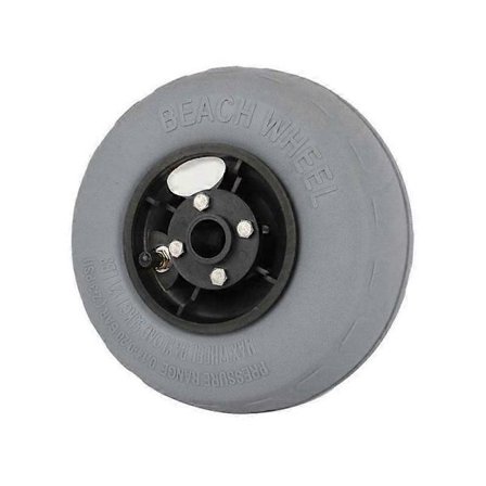 9 tommer oppusteligt strandhjul Pu Oppusteligt strandhjul Blænde 22 mm Specielt stranddæk til kajak trailer Z9l4