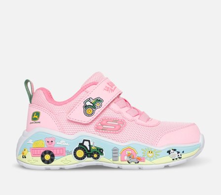 Skechers, John Deere: Play Scene - Farm Girlie, 25, Pink, Pige