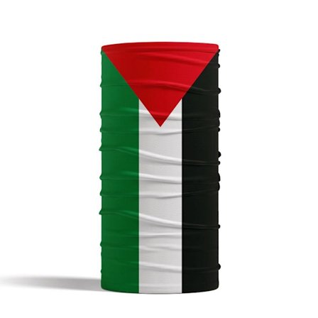 Palestina flagg hodeplagg skjerf multifunksjonelt skjerf solbeskyttende sykkelmaske S S