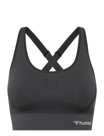 Hmlclea Seamless Sports Top Lingerie Bras & Tops Sports Bras - ALL Grå Hummel