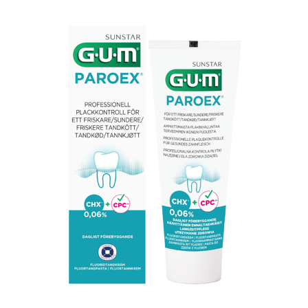 Gum Paroex Tannkrem, 75 ml