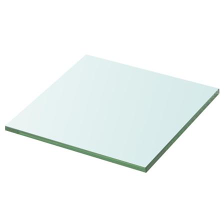 Vidaxl Hyllplan 2 St Glas Genomskinlig 30x25 Cm Transparent