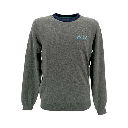 Sun68, Sweatshirts Szary, Mężczyzna, Rozmiar: M