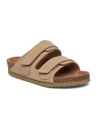 Rosemunde RHColina Leather Suede Strap Sandal Taupe 37, Tøj & Bolig, Sandaler, Øvrige