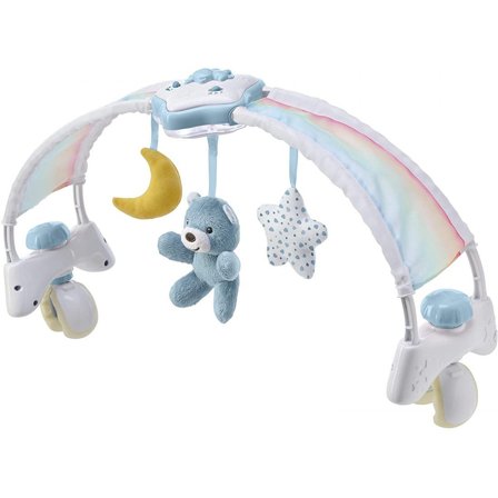 Chicco Gioco Arco Lettino Arcobaleno Azzurro