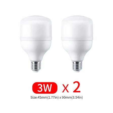 2-5 st LED-lampa AC 220V E27 LED-lampa 60W 50W 40W 30W 20W 15W 10W 7W 3W Lampada LED-lampa Bombilla Spotlight Belysningslampa