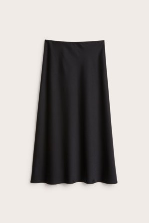 Kappahl | Satynowa spódnica | Czarne