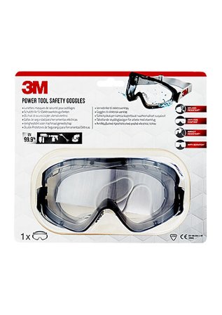 3M VERNEBRILLER TETTSITTENDE KLAR