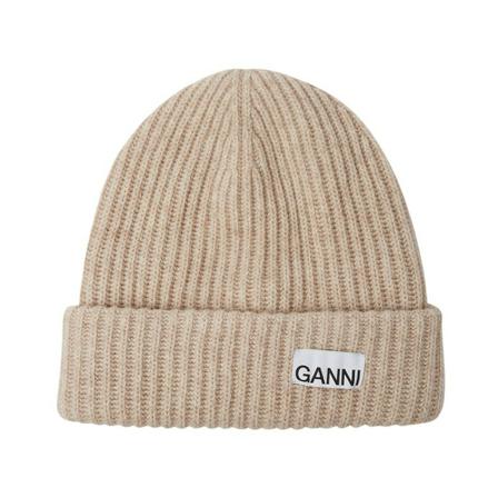 Ganni - Hattar - Beige - Dam - Storlek: One Size, Dam, Storlek: ONE SIZE