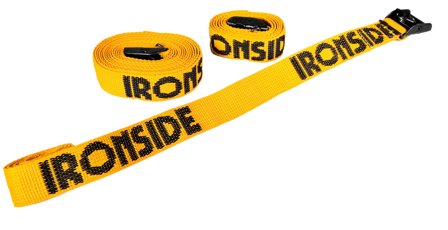 Ironside 373004 Spännband 400 kg, gul 4 m, Arbetsplats & förvaring
