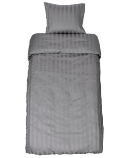 Pussilakanasetti Satiini 2 osaa Vaalean harmaa