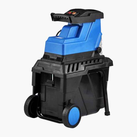 Biltema - Kompostkvern LSS 2500 - Praktisk for Nedmaling av Greiner, 2.5 kW Induksjonsmotor, Oppsamlingsbeholder 55L, Ø40 mm Kapasitet,