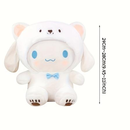 Sanrio Cartoon Anime Figur Kuromi Melodi Plys Legetøj Dukke Anime Kawaii Dukke Vedhæng Collection Til jul, nytår, Halloween, taksigelse gaver