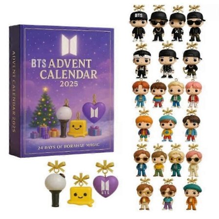 Bts Julekalender Blind Box Julegave