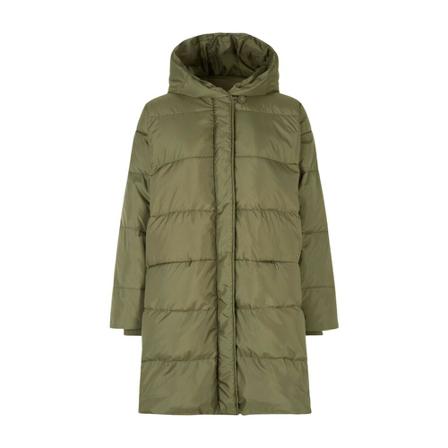 Masai Masai Dunfrakke, Thilde Frakke, Olive Night Grøn, Dame Parka, Størrelse: XS