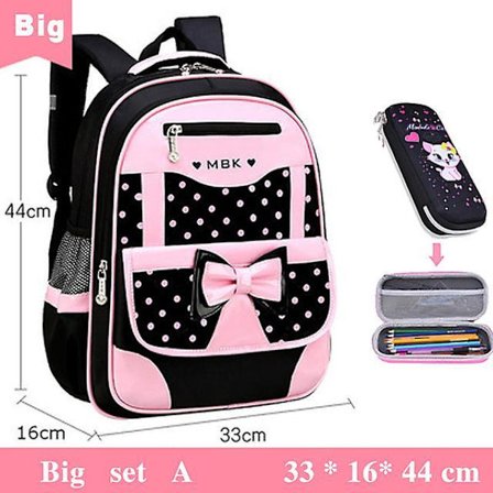 Girls' School Backpack Children School Bag 1 Grade Kids Book Bag Orthopedic Primary Schoolbag Princess Backpack Mochila Infantil