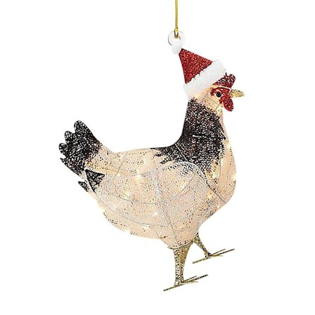 Joulukuusenkoriste Valolla varustettu Kana A A