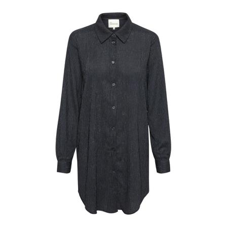 My Essential Wardrobe Shirt Kjole Blå, Dame