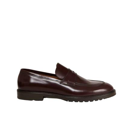 Anthology Paris, Polido Leather Mocassins Paars, Heren, Maat:43 EU