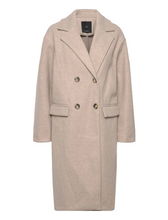 Mango | Double-Breasted Midi Coat | M