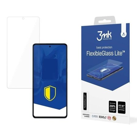 3MK Xiaomi Redmi Note 12 5G Hybrid Okrossbart Glas FlexibleGlass Lite
